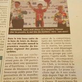 La victoire de Mattis au TRJC dans l'Echo Républicain du jour