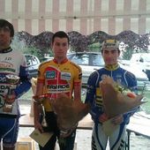 3eme étape du TSB en CLM à St Marcel (36) 2ème Pascal Montier (VC Rouen) et 3ème Clément Huguet (VS Chartres)