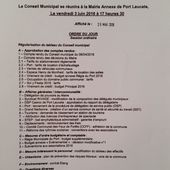 Prochain Conseil Municipal: vendredi 03 juin 2016 à 17h30 - Leucate Rassemblement Bleu Marine