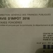 Ouille ! J'ai reçu samedi ma taxe foncière 2016... - Philippe Caro