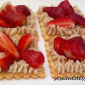 Tartelettes aux fraises - Le Sésame Des Saveurs
