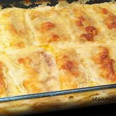 Gratin de crêpes farcies - Le Sésame Des Saveurs