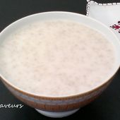 Soupe de semoule d'orge au lait - Le Sésame Des Saveurs