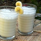 Milk-shake à la banane - Le Sésame Des Saveurs