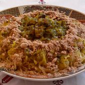 Rziza à la sauce viande - Le Sésame Des Saveurs