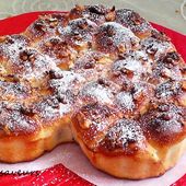 Brioche ruche d'abeilles aux dattes et noix - Le Sésame Des Saveurs