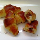Mini-croissants à la viande - Le Sésame Des Saveurs