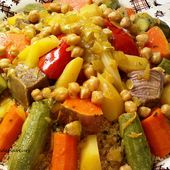 Couscous complet de blé dur aux légumes - Le Sésame Des Saveurs