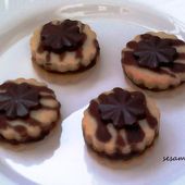Sablés fourrés au chocolat - Le Sésame Des Saveurs