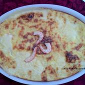 GRATIN DE CREVETTES - Le Sésame Des Saveurs