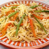 Pâtes Linguine aux légumes - Le Sésame Des Saveurs