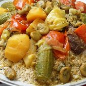 Couscous Belboula aux légumes - Le Sésame Des Saveurs