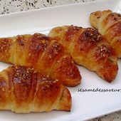 Croissants aux amandes - Le Sésame Des Saveurs