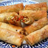 Rouleaux aux légumes et volaille - Le Sésame Des Saveurs