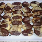 Sablés chocolat vanille - Le Sésame Des Saveurs