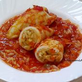 Calmars farcis au riz - Le Sésame Des Saveurs