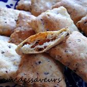 Recettes de biscuits salés - Le Sésame Des Saveurs