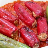 Poivrons farcis - Le Sésame Des Saveurs