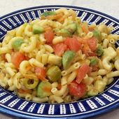 Salade de macaronis à l'avocat - Le Sésame Des Saveurs