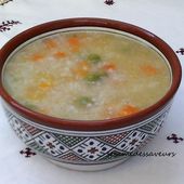 Soupe de semoule d'orge aux légumes - Le Sésame Des Saveurs