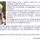 Didier Boutten nous a quittés !! - Le blog de Pierre-jean GRAVELLE