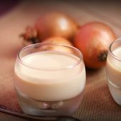 Velouté d'oignons caramélisés et foie gras - Odeurs et Saveurs