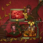 Bonne année - Le blog de scrap-mixedmedia