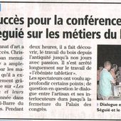 Sur l'indépendant du 9 novembre 2014 - Le blog de Séguié christian