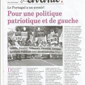 Le journal Avante! spécial fête de l'Humanité 2016 - Analyse communiste internationale