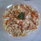 Chou vert au lardon et thermomix - La cuisine de poupoule