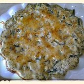 Gratin de courgette à l'Italienne au thermomix - La cuisine de poupoule