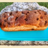 Brioche tressé aux pépites de chocolat rapide au thermomix - La cuisine de poupoule