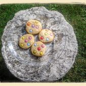 Cookies aux smarties au thermomix - La cuisine de Poupoule