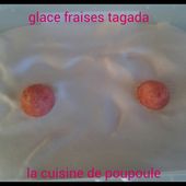 Glace fraise tagada au thermomix - La cuisine de poupoule