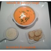 Velouté de poivrons rouges au thermomix - La cuisine de Poupoule