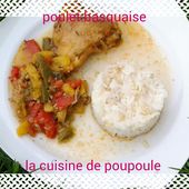 Poulet basquaise au thermomix - La cuisine de poupoule