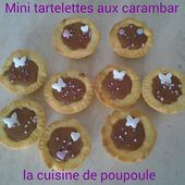Tartelette aux carambar au thermomix ou kitchenaid - La cuisine de Poupoule