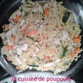 Pâte aux poulets carottes et courgettes au thermomix - La cuisine de poupoule