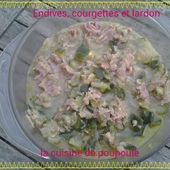 Poêle d'endive, courgettes chorizo au thermomix - La cuisine de poupoule