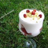 Mousse à la vanille, fraise et pistache au thermomix défis culinaire #2 - La cuisine de poupoule