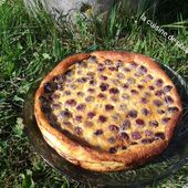 Clafoutis aux cerise WW au thermomix ou sans - La cuisine de Poupoule