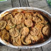 Gratin de courgette à la menthe - La cuisine de poupoule
