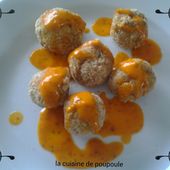 Boulette à la ricotta au thermomix ou sans - La cuisine de Poupoule