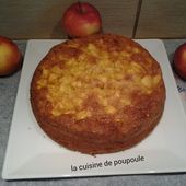 Gateau aux pommes sans gluten et sans lait au thermomix ou sans - La cuisine de Poupoule