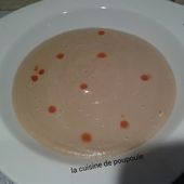 Velouté d'aubergine au thermomix ou sans - La cuisine de Poupoule