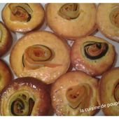 Fleurs de courgette et de carotte au thermomix (végétarien) - La cuisine de poupoule