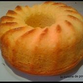 Moelleux au citrons de Menthon au thermomix ou sans - La cuisine de poupoule