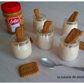 Crème dessert au spéculoos façon Danette au thermomix ou sans - La cuisine de poupoule
