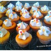 Mini cupcake au miel au thermomix ou sans - La cuisine de poupoule