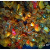 Aloo Began d'aubergine - La cuisine de poupoule
